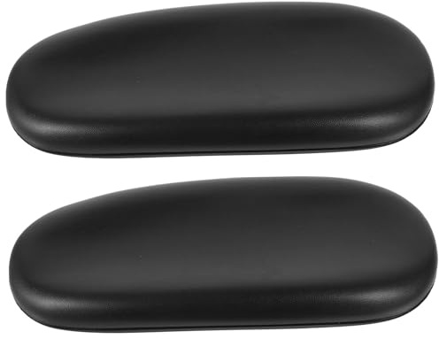 1 set Gaming Snurrstol Armstöd Gamingstol Rullstolstillbehör Armstödskudde for kontorsstol Armstolsdynor Stol Armkuddar Rullstol Armstöd Pu Stolöverdrag Skruv 100mm/781