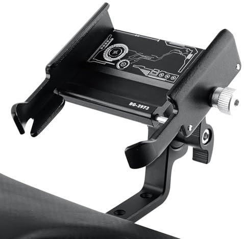 Clip de téléphone pour scooter, Pince de téléphone portable pour guidon de moto | Support de téléphone de vélo stable en alliage d'aluminium | Pince de montage de téléphone avec étau