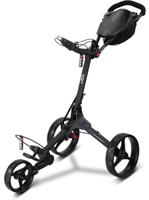 Big Max IQ² Golftrolley - Schiebetrolley (Schwarz)