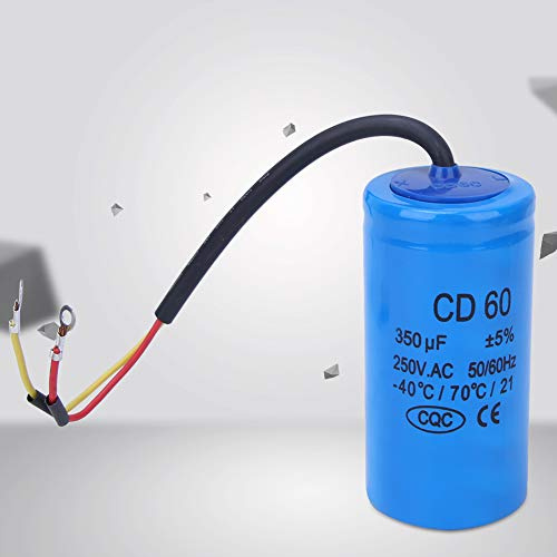 Hidyliu CD60 350uf AC Motor Startkondensator, med Explosionssäker Design för Kylskåp Luftkonditionering AC Motor Vattenpump Generator Tvättmaskin