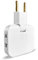 Multiprise Plate Derriere Meuble avec 3 Prises | Prise Plate avec Connexion Pivotante à 180 | Multiprise Murale avec Adaptateur EU-US | Prise Multiple 16A / 250V | Multiprise Extra Plate | Multiprises