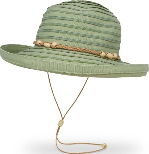 Sunday Afternoons Vineyard Hat UPF 50+ Wide Brim Sun Hat, Desert Sage, M