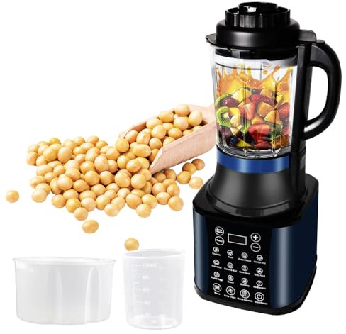 Blendra Smoothie Blender - 1.75L Glass Jug with 58000 RPM High-Speed Motor & Stainless Steel Blade, Ideal for Baby Food, Juicing - Blender Smoothie Maker Easy to Clean