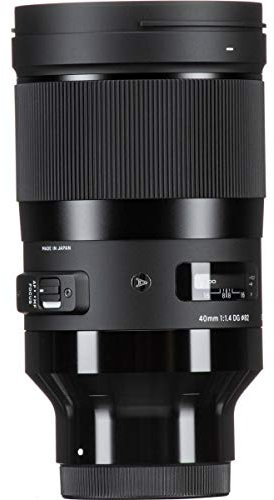 Sigma F1.4 DG HSM Art – Obiettivo Standard Reflex 40 mm per Sony E, Colore Nero