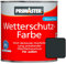 Primaster Wetterschutzfarbe 2,5 l anthrazitgrau Schutzlack Holzschutzfarbe