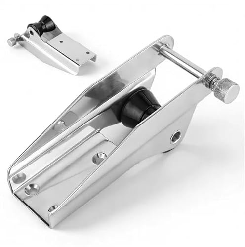 Rouleau d'ancre de bateau, support fixe de rouleau d'ancre de 7.88in 316 accessoires de matériel d'amarrage de bateau marin d'acier inoxydable