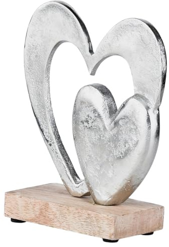 Love-dekorationsfigur, dekorationsföremål, silver, Amour -14-