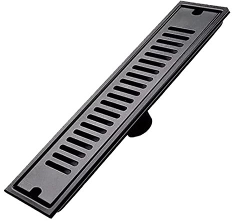 Tyenaza Siphon De Sol Rectangulaire, Drain De Douche Linéaire, Surface Lisse en Acier Inoxydable 304, Déodorant à Drainage Rapide, Drain Linéaire De Douche pour la Maison