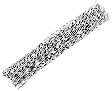 50 St Metall Universell Svetstråd, Flusskärna Lågtemperatur Aluminium Svetsstänger 400 ℃ Lödstavar Lösning Svetsning Flussmedel Kärnor för Vita Metaller