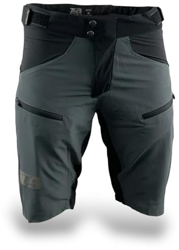 MTB Enduro TLA THABOR | Pantalones Cortos MTB Stretch para Hombre y Mujer | Ciclismo y Outdoor | Pantalones Ciclismo | Pantalones Senderismo, Pantalones Bicicleta