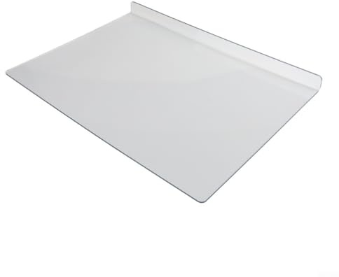Planche à découper antidérapante en acrylique avec lèvre, parfait compagnon de cuisine pour hacher et trancher (A)