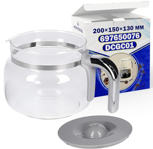 Verseuse pour Machine à Café avec Couvercle 200x150x130 mm avec le Code Original 697650076 DCGC01 pour Smeg - Garantie de 10 Ans - MONTERAL