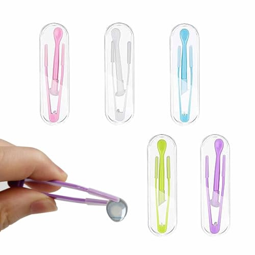 5 ventose per lenti a contatto, accessori per lenti a contatto, accessori per lenti a contatto, pinzette per la rimozione di ventose morbide, supporto per ventose, supporto per lenti a contatto