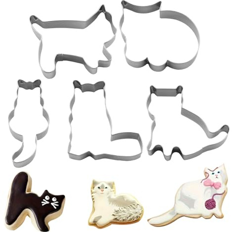 Mppchhn Molde de corte de acero inoxidable reutilizable para, queso, chocolate, gelatina, dulces, cocina, etc