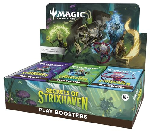 Caja de Sobres de Juego de Secretos de Strixhaven, de Magic: The Gathering (Versión en Inglés)