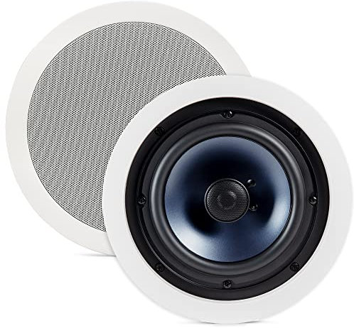 Polk Audio RC80i 2-Way In-Ceiling/In-Wall Speakers (Pair, White)
