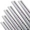 LABT Aluminium Airlineschienen Set halbrunde Form 6 Meter = 4X 1,5m - Halbrunde Airlineschiene zur Ladungssicherung für LKWs und Wohnmobile - Gebohrte Zurrschiene Silber - Zurrleiste