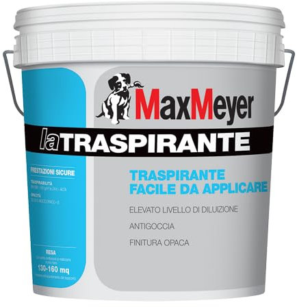 LA TRASPIRANTE Max Mayer 14 LT - Pittura per interni opaca