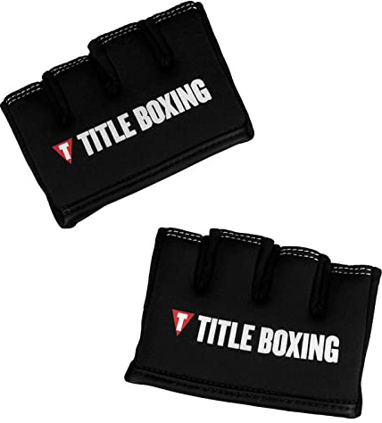Title Gel Iron Fist Slip-On Knuckle Shields 2.0 - Boxing Wraps, Boxing Quick Wraps, Boxing Hand Wraps, Hand Wraps for Boxing Gloves, MMA Gloves Men, Wrist Wraps, Boxing Knuckle Protection