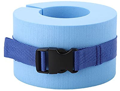 2 Stück Schaumstoff-Schwimmmanschetten, Leichte Wasser-Aerobic-Gewichte für Pool-Übungen, Workout, Knöchel, Arme, Gürtel, Kinder-Schwimmscheiben, Schwimm-Knöchelbänder, (Aquatic