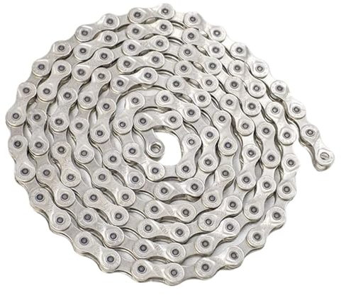 QIRUIRED Fahrradkette Einschaltung 1/8 20 Zoll - Rostfrei Einfachkette mit 86 Gliedern für Citybike & Cruiser