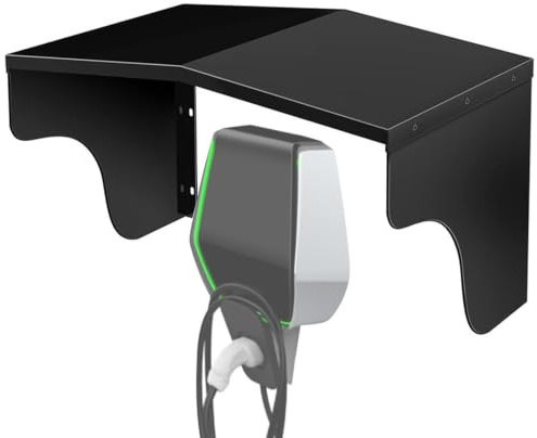 Couverture de pluie pour port de charge de voiture : housse de protection murale pour chargeurs EV et prises électriques | Couverture de batterie de charge étanche pour une utilisation en extérieur |