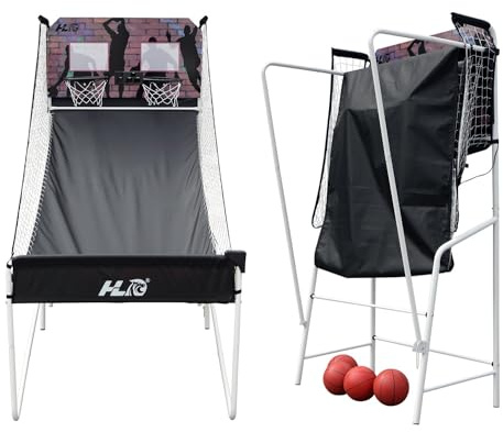 Support de Panier de Basket extérieur Pliable avec système électronique de Score adapté aux Adultes et aux Enfants