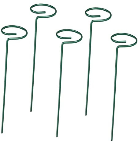 Parliky 5pièces Tuteurs De Plantes Supports pour Fleurs Et Tiges Uniques pour Plantes Grimpantes Et Hortensias Aide Croissance Intérieur Jardin