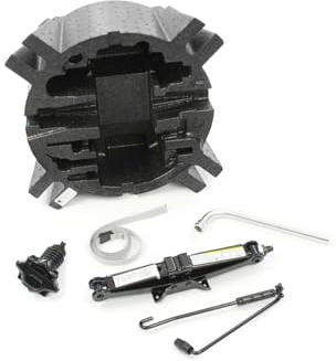 Skoda 5E0093860C Werkzeug Reserverad Notrad Wagenheber Füllstück Pannenhilfe, nur für RS-Modell