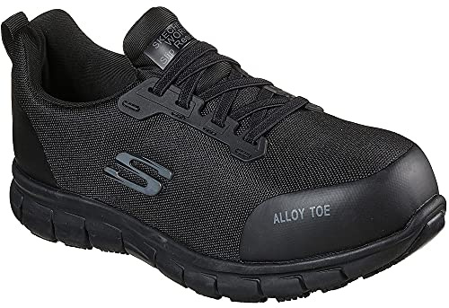 Skechers Womens Sure Track Jixie Safety Shoe with Toe Cap - Size 40 UK 7