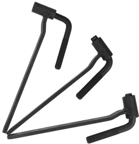 BUGUUYO 3 Pezzi Chiavi Regolazione Viti Valvola Attrezzi Riparazione Valvole Motore per Scooter e ATV Spanner Manutenzione Motore Robusto e