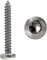 Spanplattenschrauben mit Rundkopf 5x30 verstärkter Kopf TORX aus Edelstahl (50 Stück) FASTON®