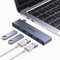 USB C Hub MOGOOD 3 Ports USB 2.0 und 1xUSB 3.0 Adapter OTG USB Type C Hub Splitter Kabel Ultra Slim Data Hub kompatibel mit MacBook,iPad Air,Surface Pro,Galaxy S23/S22,Galaxy Tab S8 und mehr Geräten
