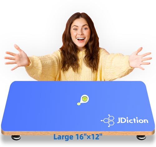 Resin Leveling Table for Epoxy - 16''x 12'' （40.64 x30.48cm）Resin Leveling Board Nonstick Surface, Adjustable Height & Angle Feet, Multipurpose No Installation Required Board for Crafting & Art