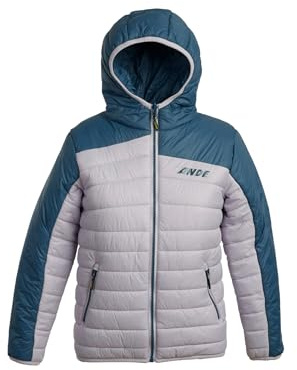 ANDE J25006-9330 GIACCA JUNIOR LILLA/BLU DENIM