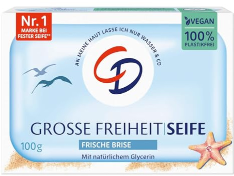 CD | MILDE SEIFE GROSSE FREIHEIT | frische Brise | vegan & ohne Mikroplastik | 100g