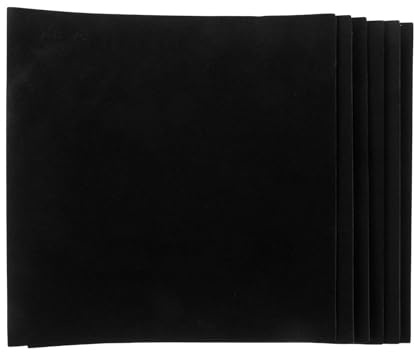 BIUDECO 6pcs Non-Slip Cutting Board Feet with Sponge Adhesive Pads, 250x250mm Square Chopping Board Silent Grip Pads for Kitchen Anti-Skid Stability and Noise Reduction