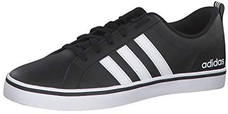 adidas Men's Vs Pace Sneaker, Black Core Black Ftwr White Scarlet Core Black Ftwr White Scarlet, 9.5 UK