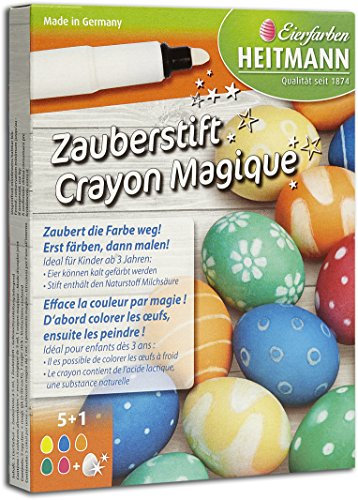 Heitmann Eierfarben (Zauberstift, 6 Grundfarben)