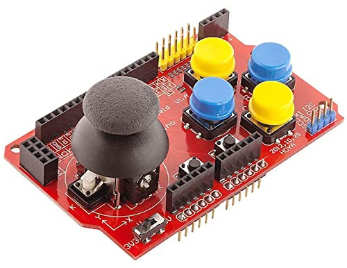 AZDelivery PS2 Joystick Shield Game Pad Keypad V2.0 kompatibel mit Arduino und Raspberry Pi