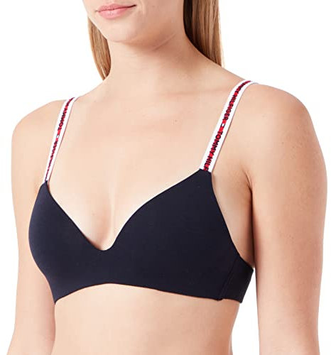 Tommy Hilfiger LIGHTLY LINED TRIANGLE BRA BHs Damen, Blau (Desert Sky), 32B
