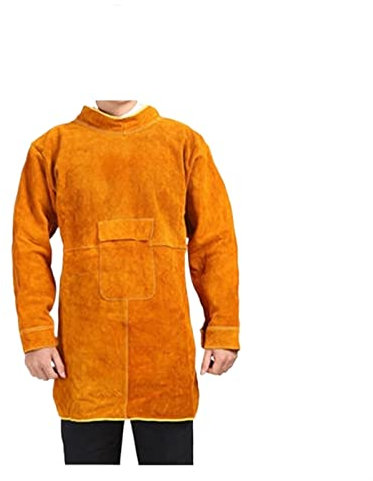 Welder Welder Welding Apron Hen e Women, grembiule ad alta temperatura regolabile Abbigliamento da lavoro for grembiule ad alta temperatura, Accessori per saldatura(120CM)