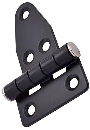 Gadpiparty 1 Pièce Charnière de portail charniere portail gond de ère industrielle ère de boîtier ère ère de type t ères de porte Black