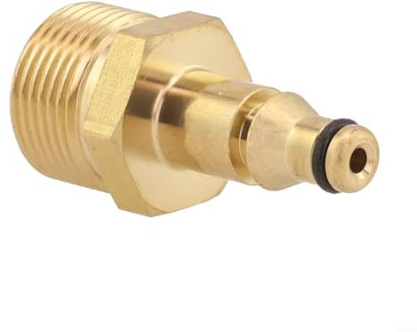 Connettore rapido M22 maschio adattatore in ottone per idropulitrice conversione tubo tubo (per liscivia)