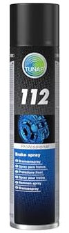 400 ml TUNAP 112 PROFESSIONAL BREMSENSPRAY Auto Fahrzeug Bremsen-Service-Spray Bremsenschutz Bremsenpflege Bremsen Schmierspray Korrosionsschutz metallfrei