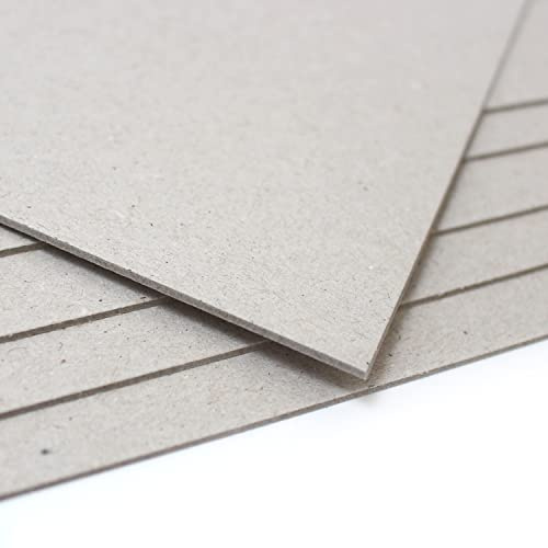 Artway Greyboard 1 500 mikron/1,5 mm tjock (945 gsm) – paket med 20 ark – 420 x 594 mm (A2)