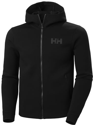 Helly Hansen Men's HP Ocean FZ Jacket 2.0, Black, XL