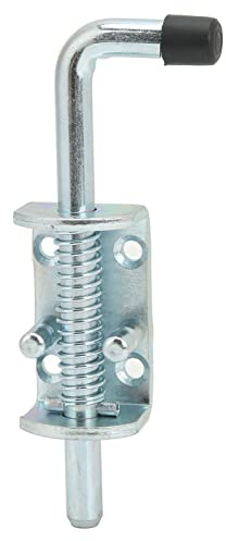 Perno a Scatto Caricato a Molla, 12x171mm RV Perno a Molla Gruppo Serratura a Scatto Serratura a Bullone Scorrevole Zincato in Acciaio al Carbonio per Porta del Rimorchio di Utilità