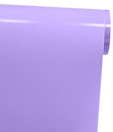 FORBELL Lámina para plóter textil, 30.5 cm × 3 m, lámina de transferencia por planchado (Lavanda)
