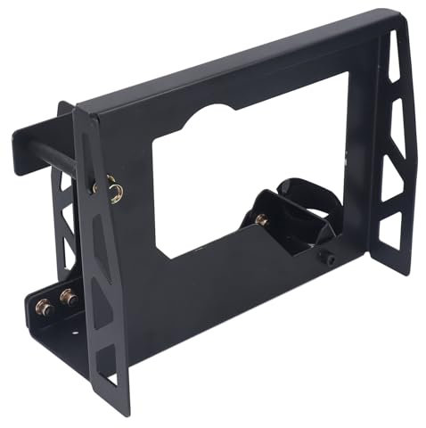 Folding Electric Planer Support Rack, Stable Structure, Matte Black Painted, Easy to Operate Steel Plate, Flip Planer Stand, CNC Bending for Woodworking